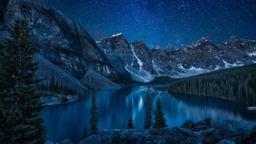 Lac de montagne